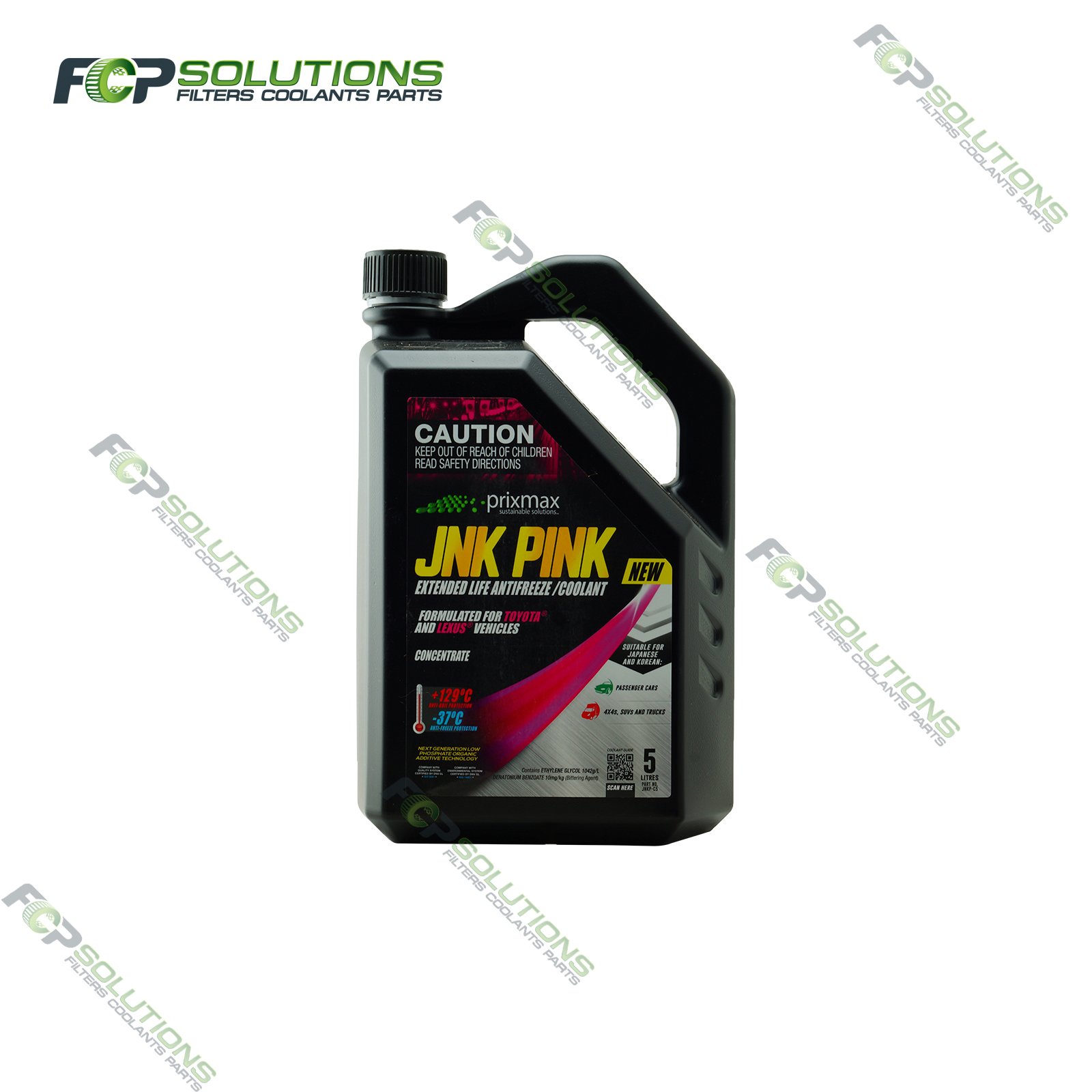 PRIXMAX JNK PINK Radiator Engine Antifreeze Coolant suits Lexus 5L = up ...